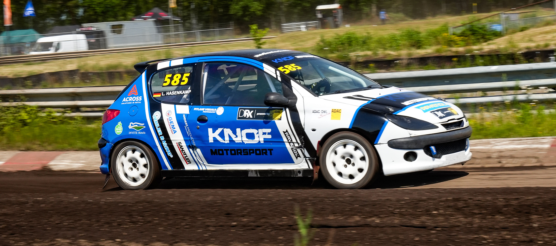 RALLYCROSS-DEBÜT IN DEN NIEDERLANDEN.